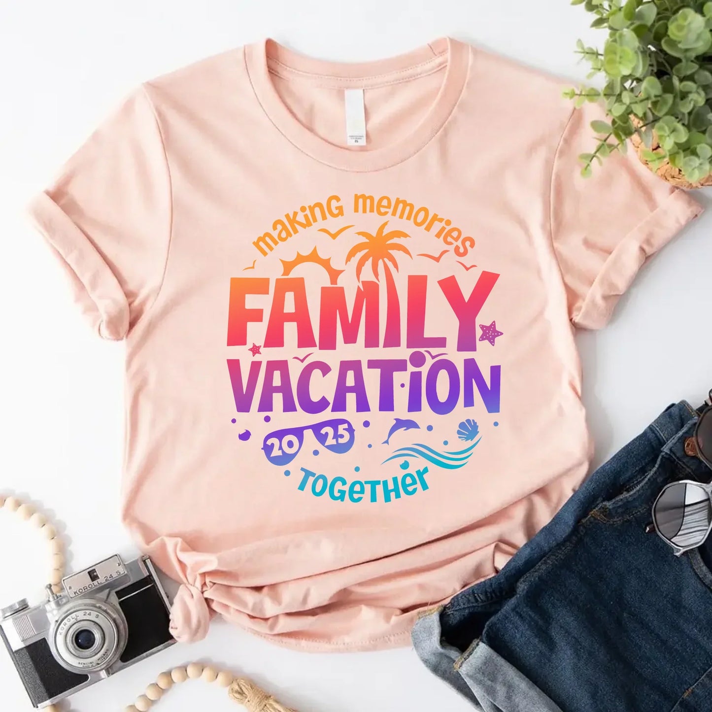 Family Vacation 2025 Shirts