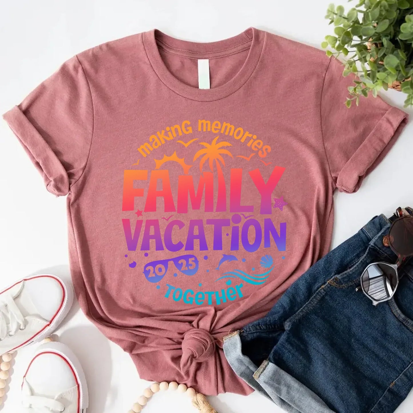 Family Vacation 2025 Shirts