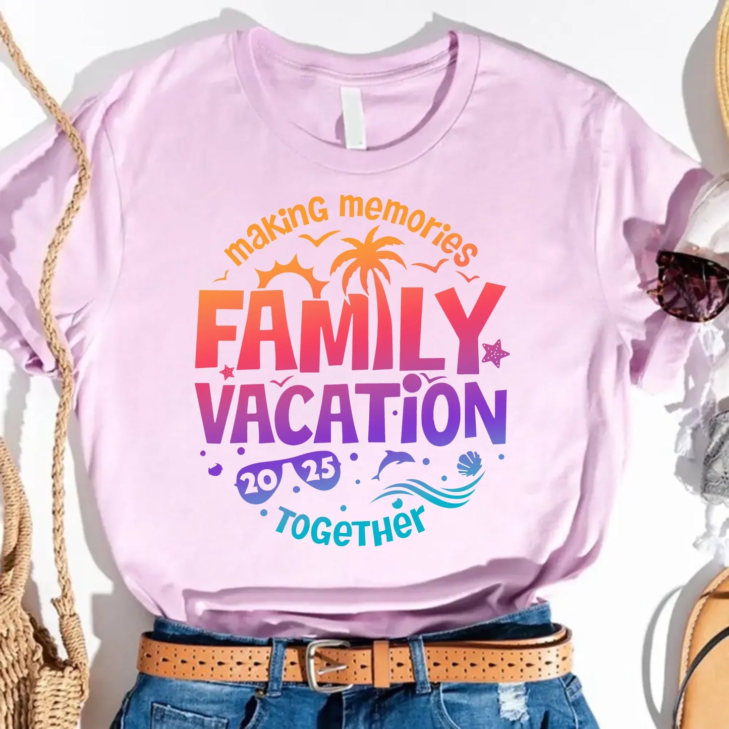 Family Vacation 2025 Shirts