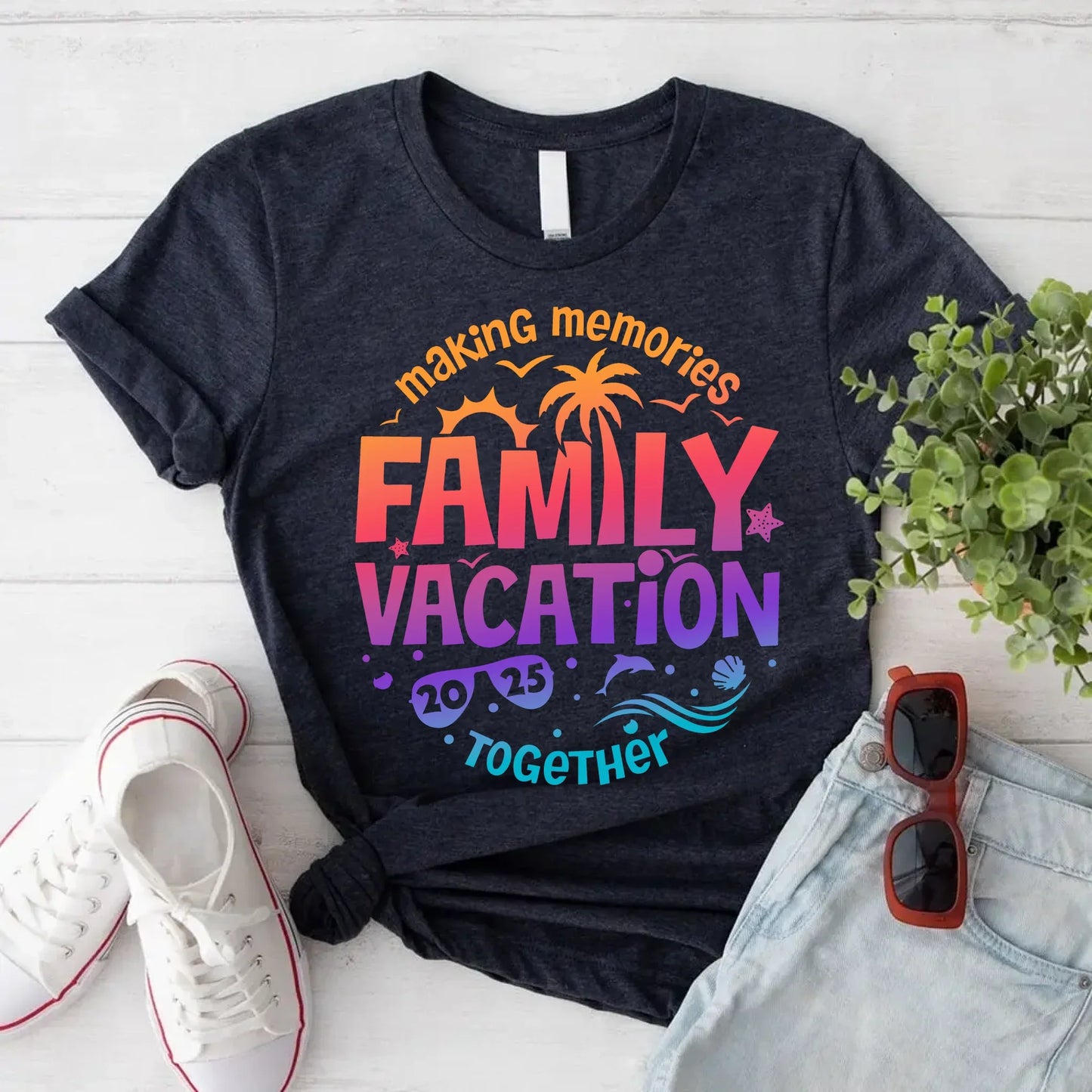 Family Vacation 2025 Shirts