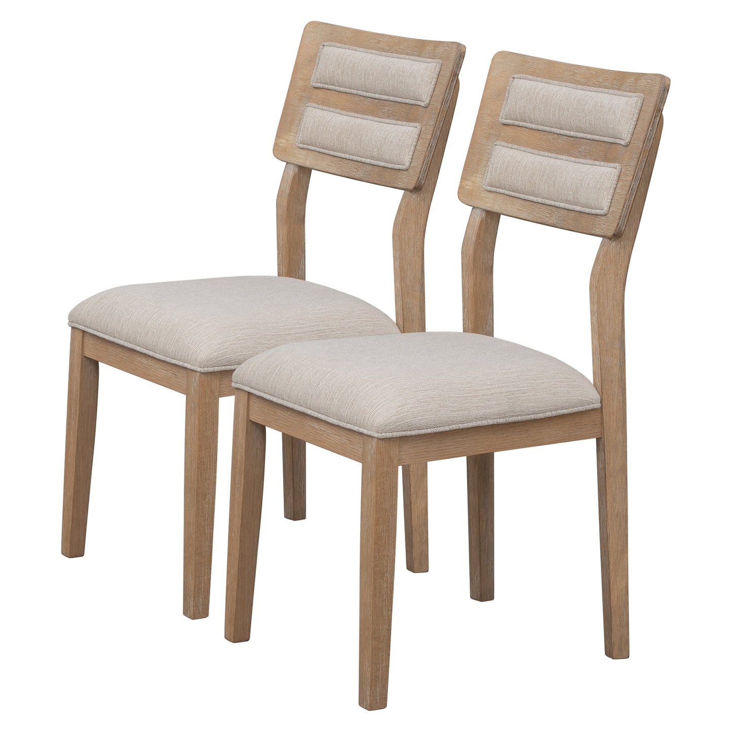 TREXM Classic and Traditional Style 6 - Piece Dining Set