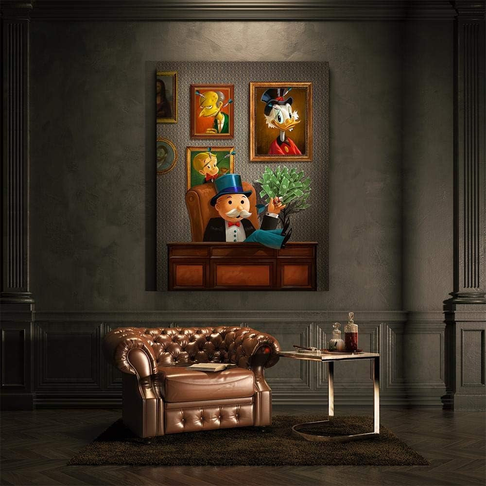 ‘Idols Vs Rivals' Motivational Canvas Art