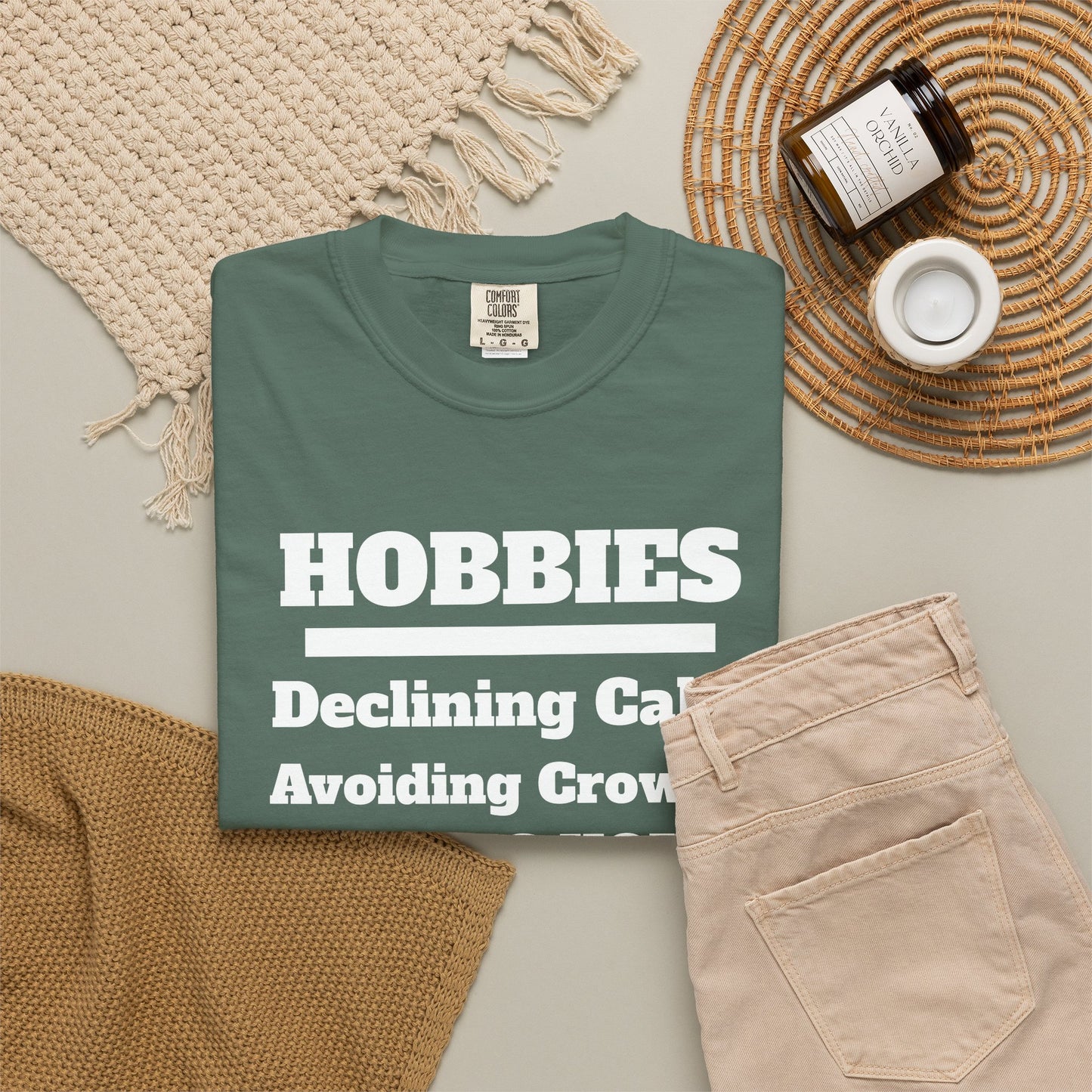 My Hobbies Tee - Comfortable Everyday Wear