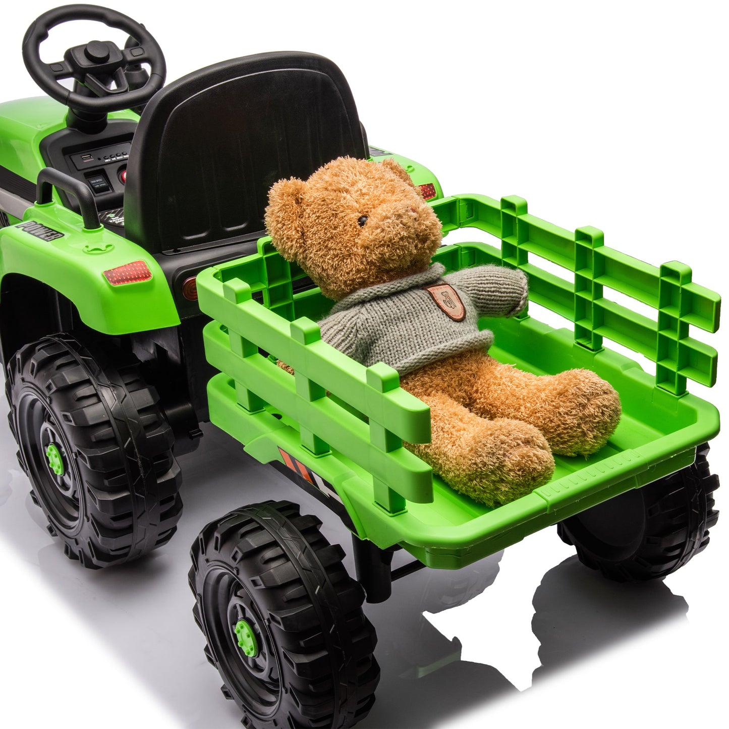 Children's electric tractor toy, powered by 24V battery, 200w