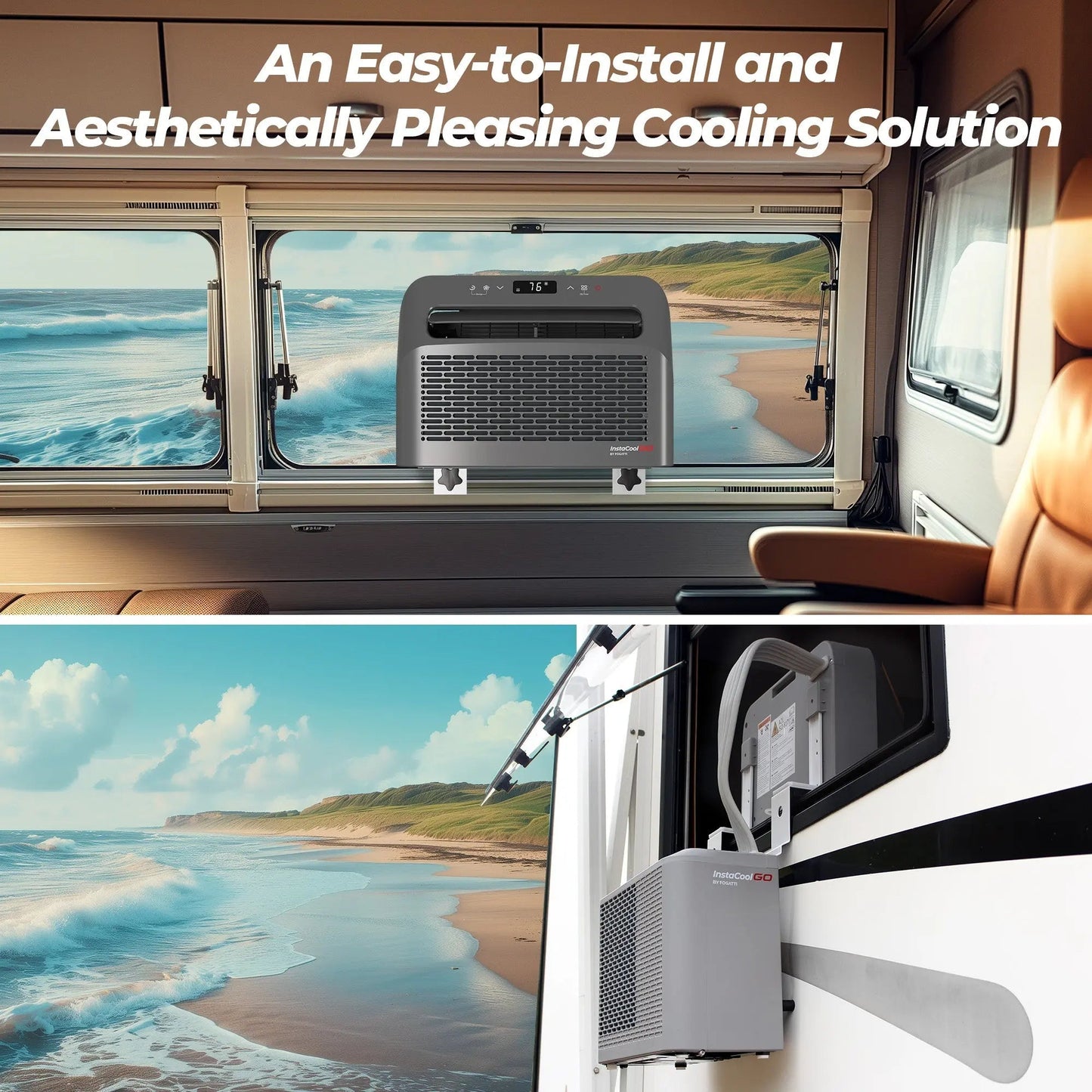 Fogatti InstaCool Go Portable Window Air Conditioner
