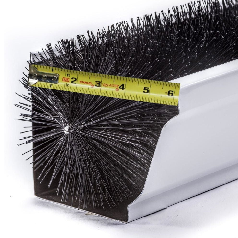6 Inch Gutter Guards – Oversize Brush Gutter Guard (5.25" Dia)