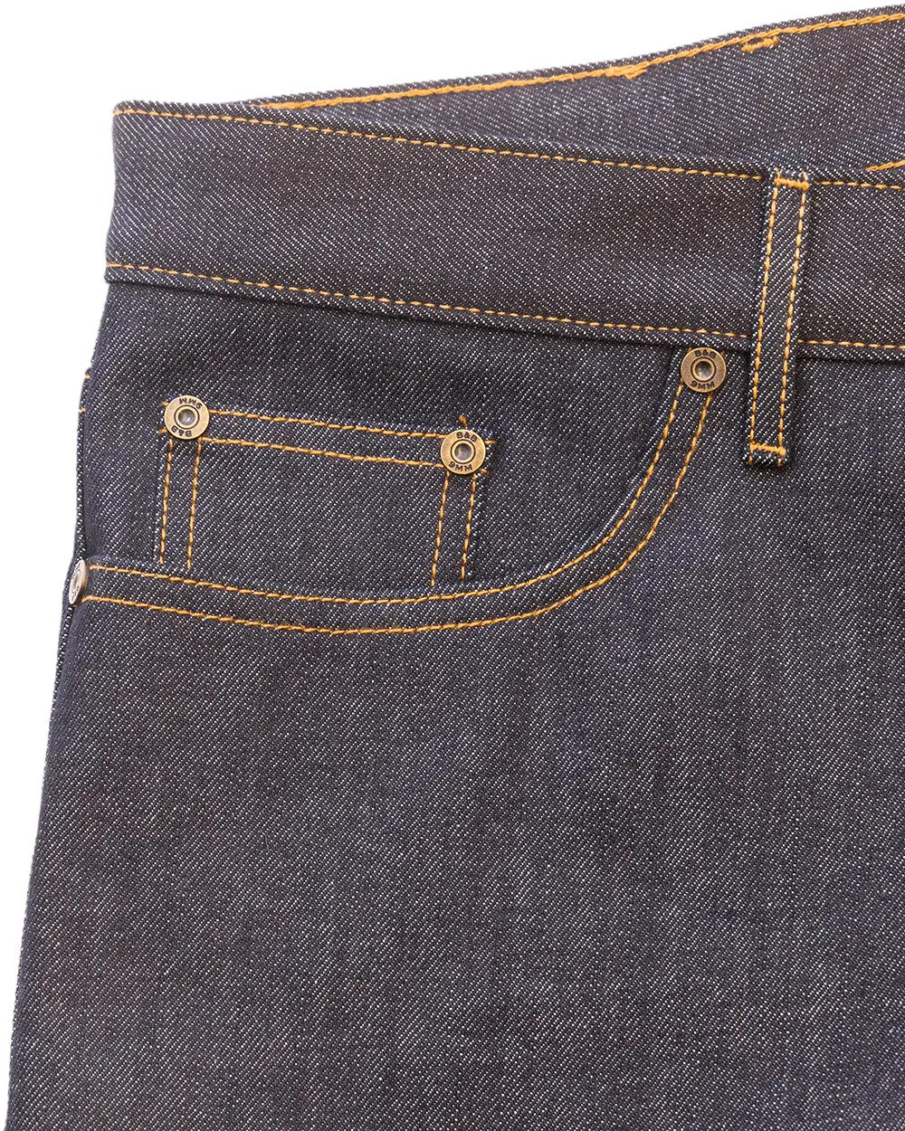 6 Point Denim - Raw Indigo