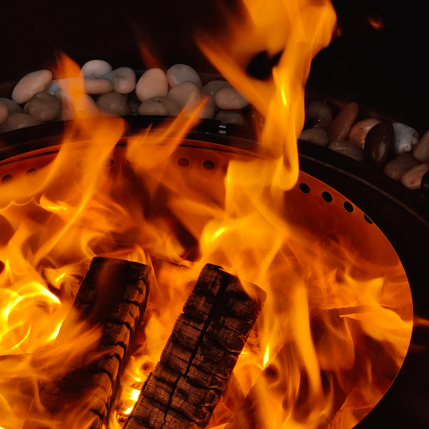 Fireside Pluto R29 Outdoor Fire Pit  - Painted Black