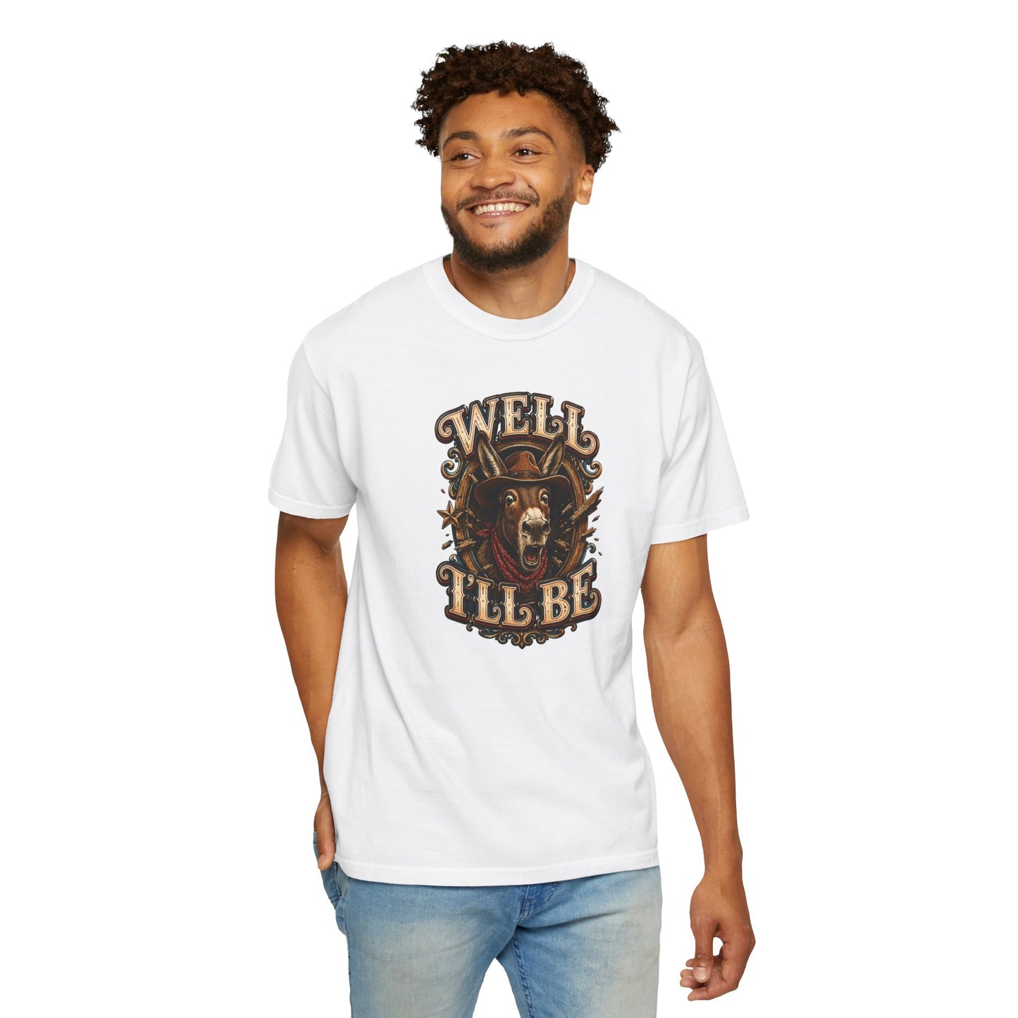 T-Shirt — 'Well I'll Be' Vintage Texas Tee