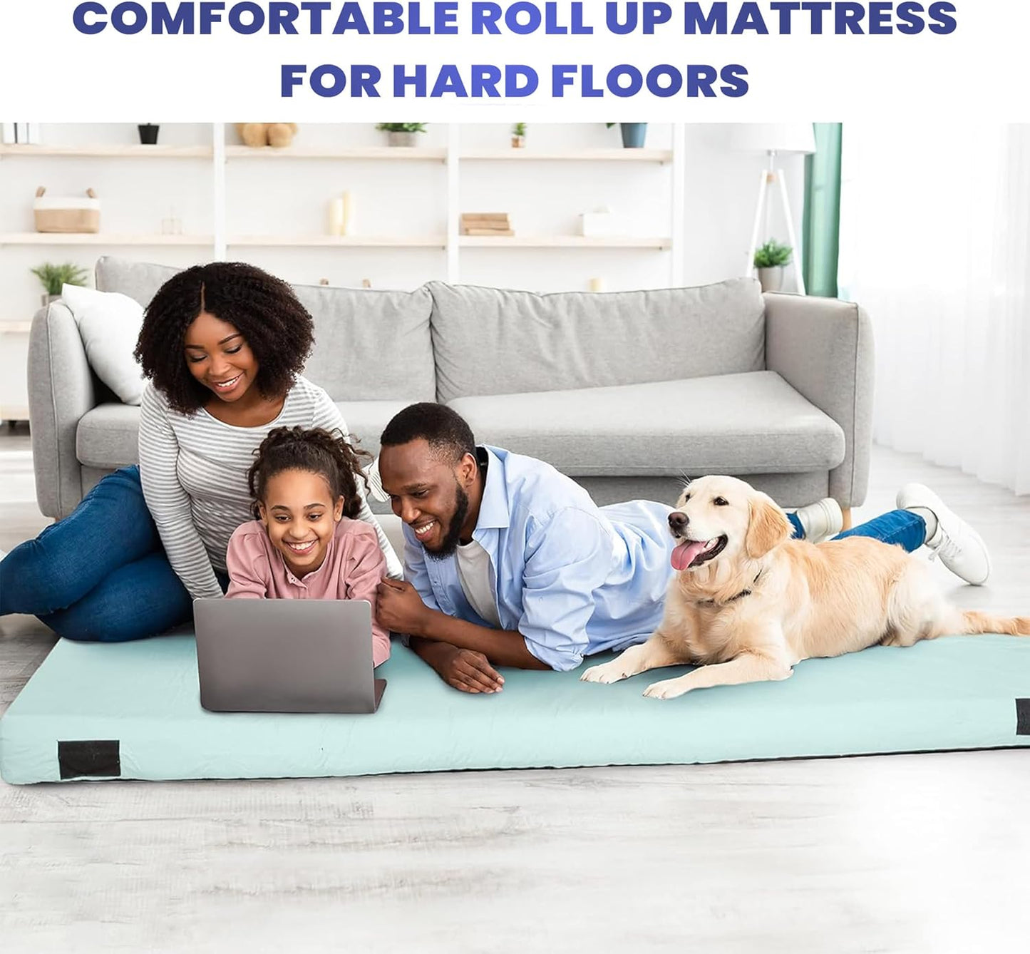 Home Bed Comfort with the Matrix Air-Cell Memory Foam Camping Mattress