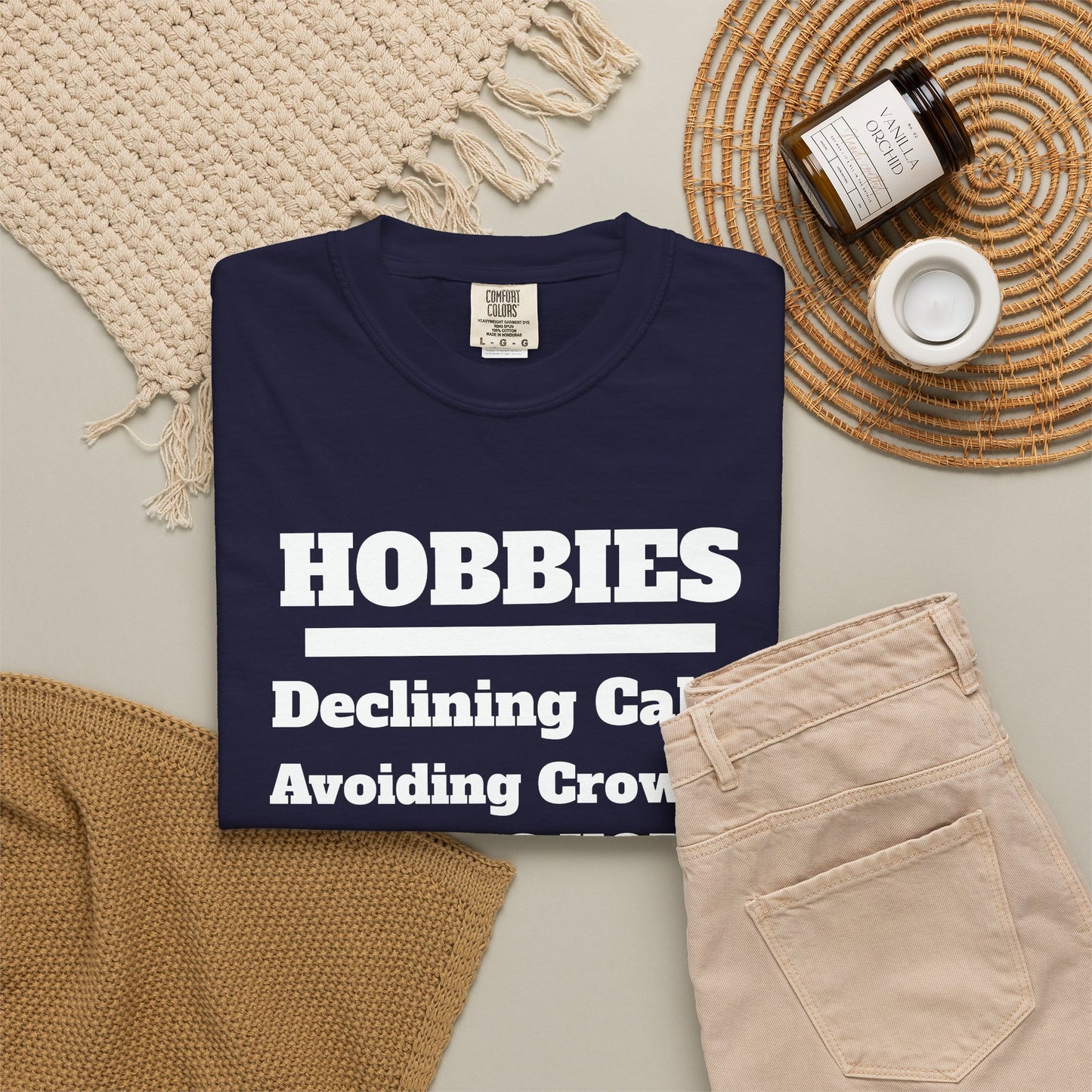 My Hobbies Tee - Comfortable Everyday Wear