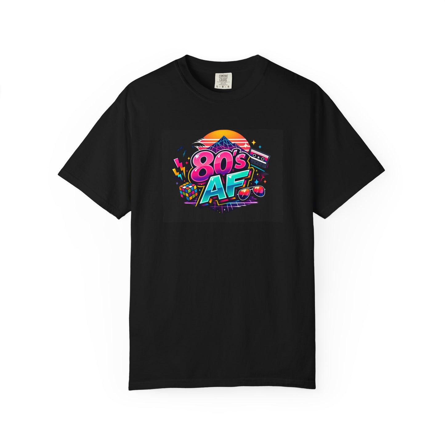 Graphic Tee - Vintage Neon 1980s Graphic Tee