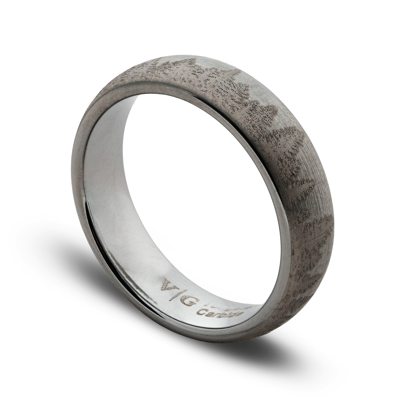 Outdoorsman: The Ultimate Tungsten Carbide & Wood Wedding Band