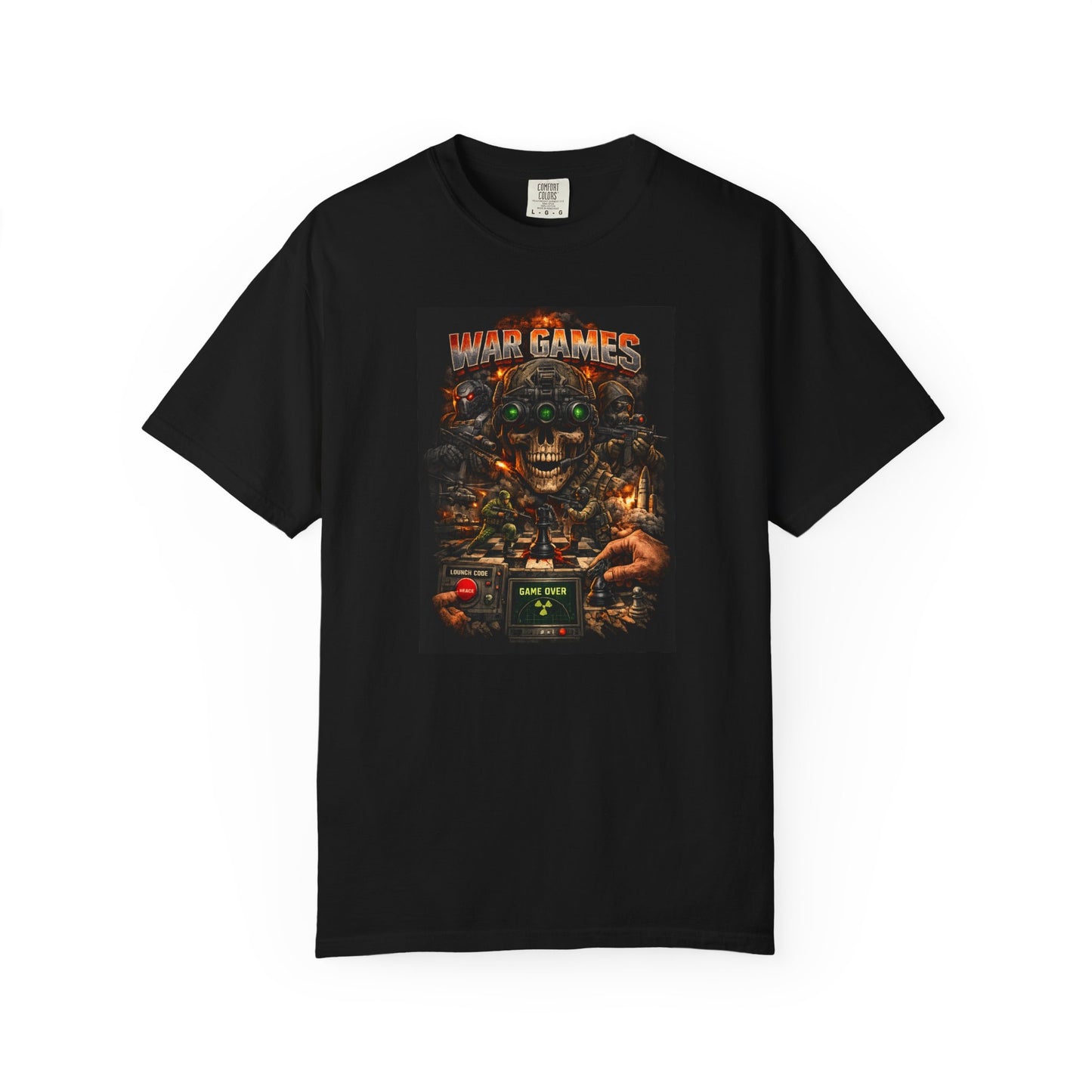 War Games T-shirt — Retro Military Gaming Tee