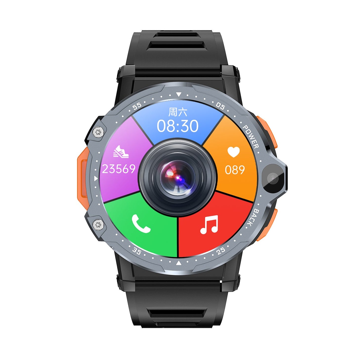 AP6 Smart Watch Dual Camera 4G Plug in Card WIFI Internet