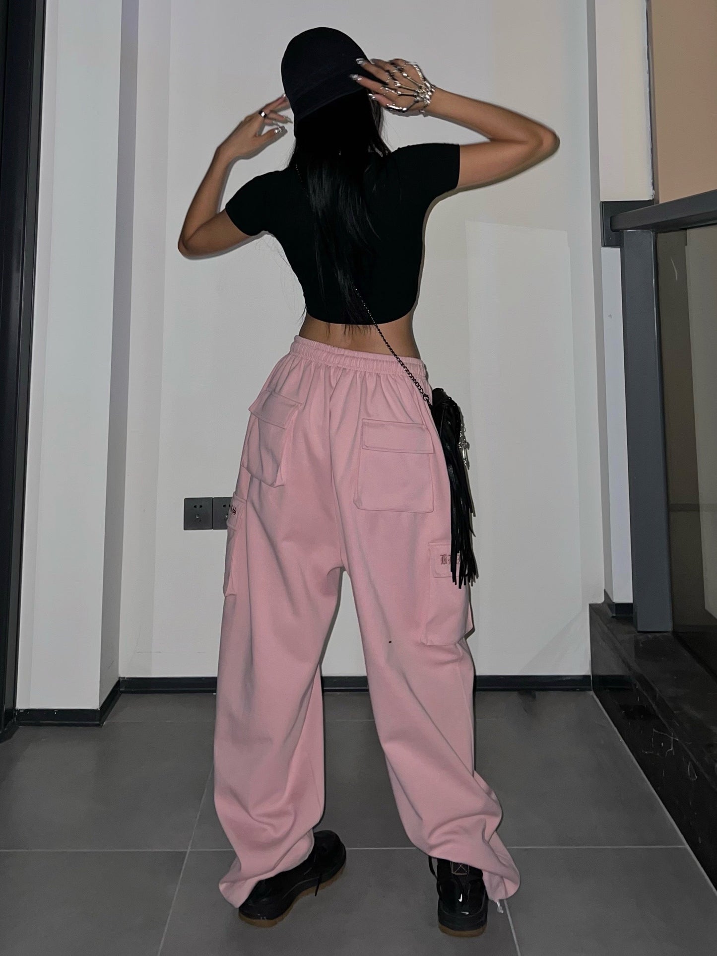 Women Loose Jazz Hip-hop Trousers for Casual Sportswear