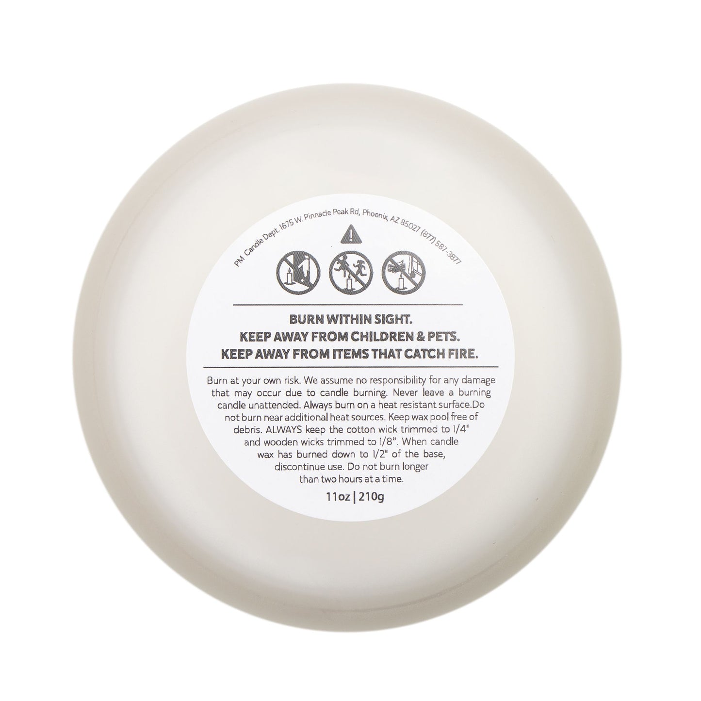 Candle – EMT Frosted Glass Candle — Support Your Local Paramedic, 11oz