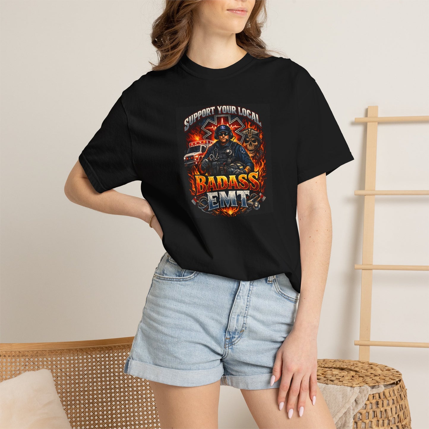 EMT T-Shirt: Support Your Local Emergency Medic Tee