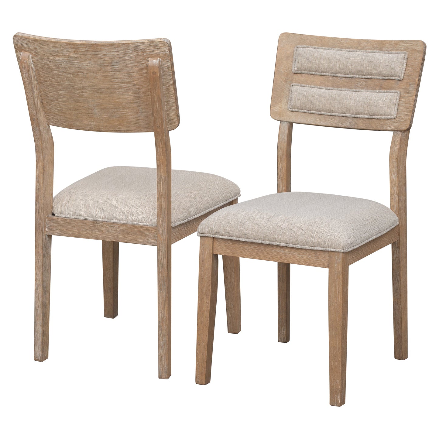 TREXM Classic and Traditional Style 6 - Piece Dining Set