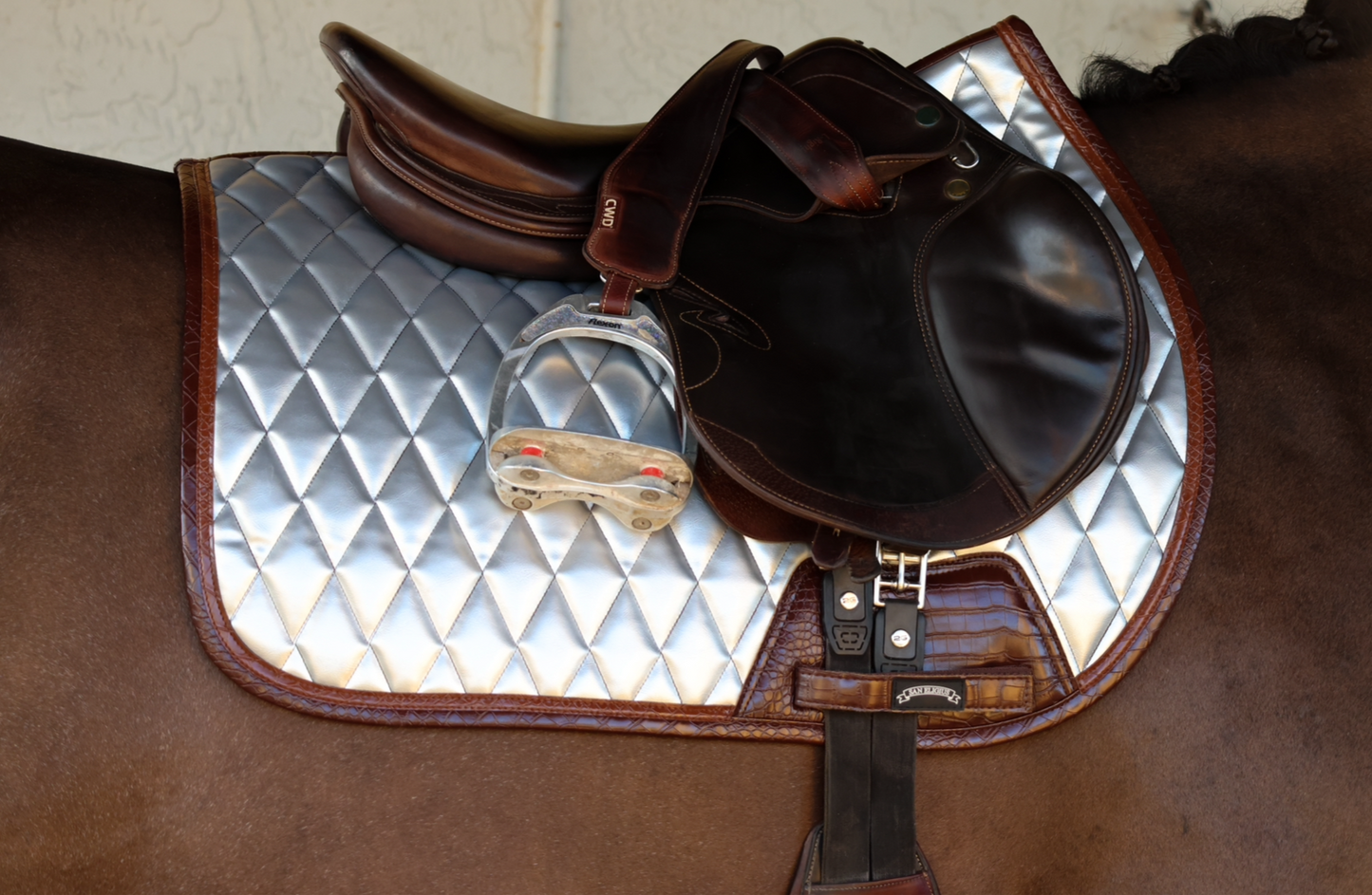 Saddle Pad | Chrome