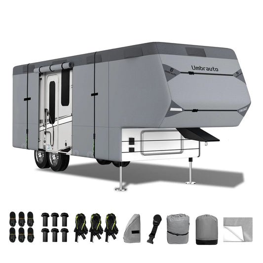 Umbrauto 5th Wheel RV Cover Upgraded 7 Layers Top
