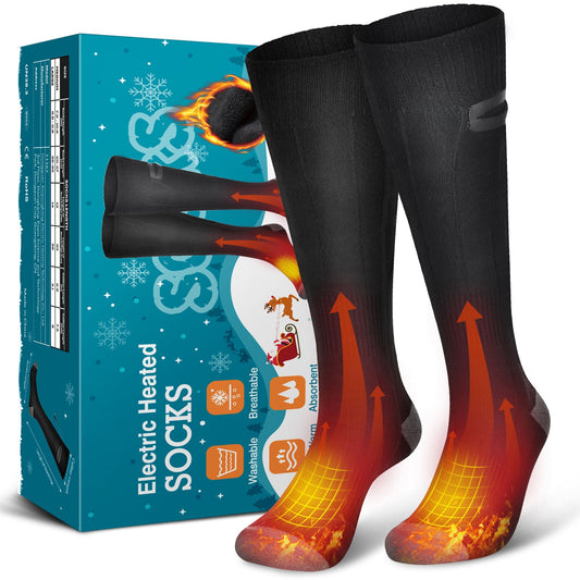 Haili Care Electric Heating Socks Rechargeable Heating Socks Adjustable