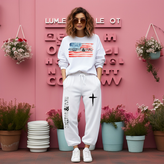 Faith & Freedom FULL sweatsuit