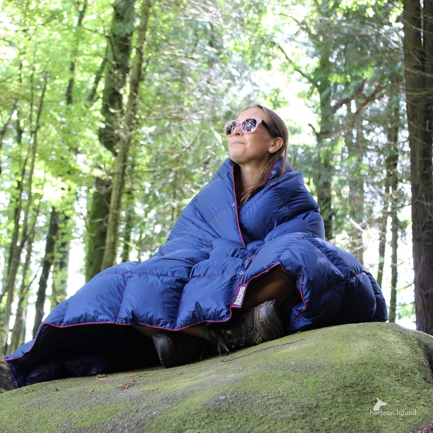 Down Camping Blanket - Outdoor Travel Quilt