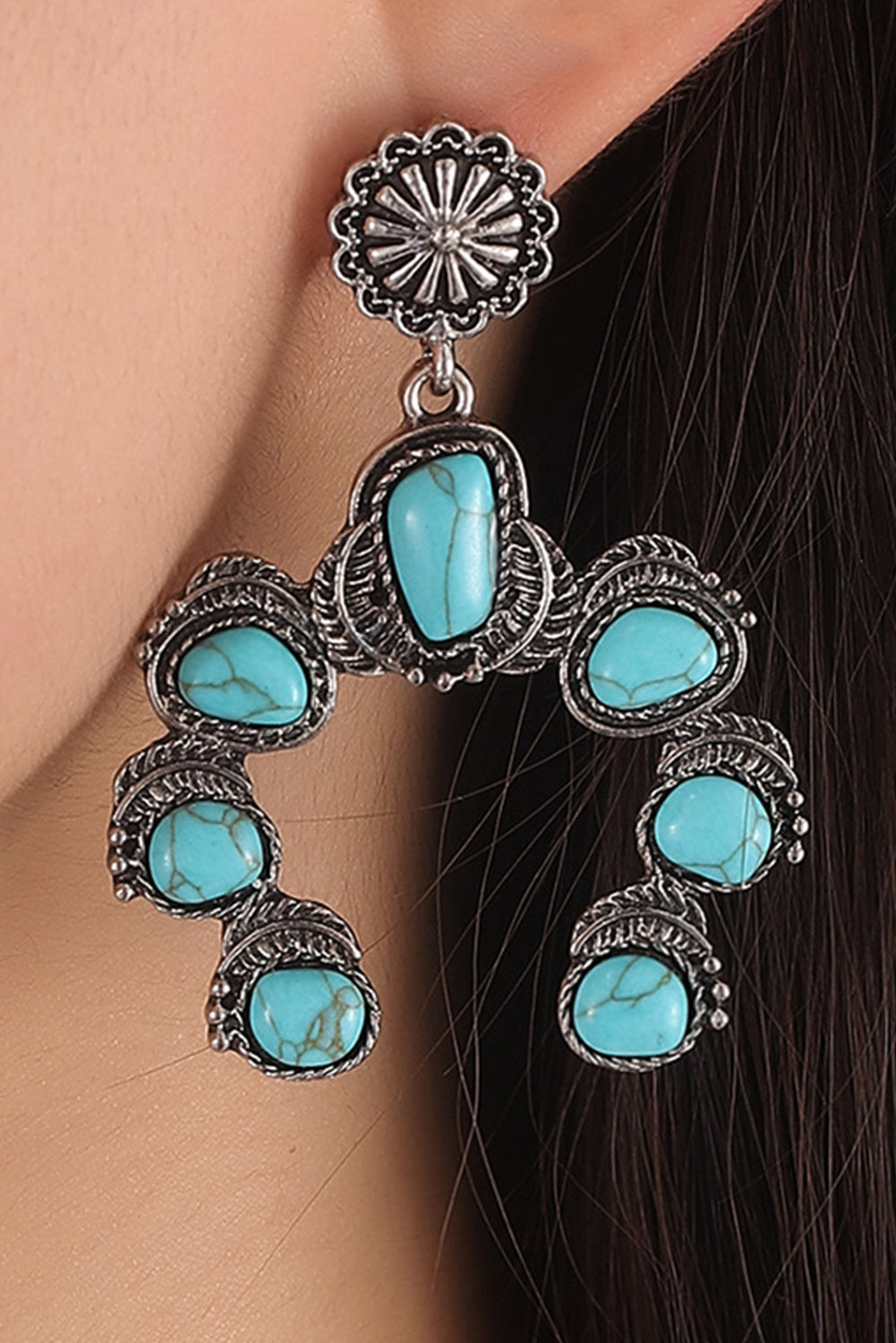 Western Decor Drop Earring