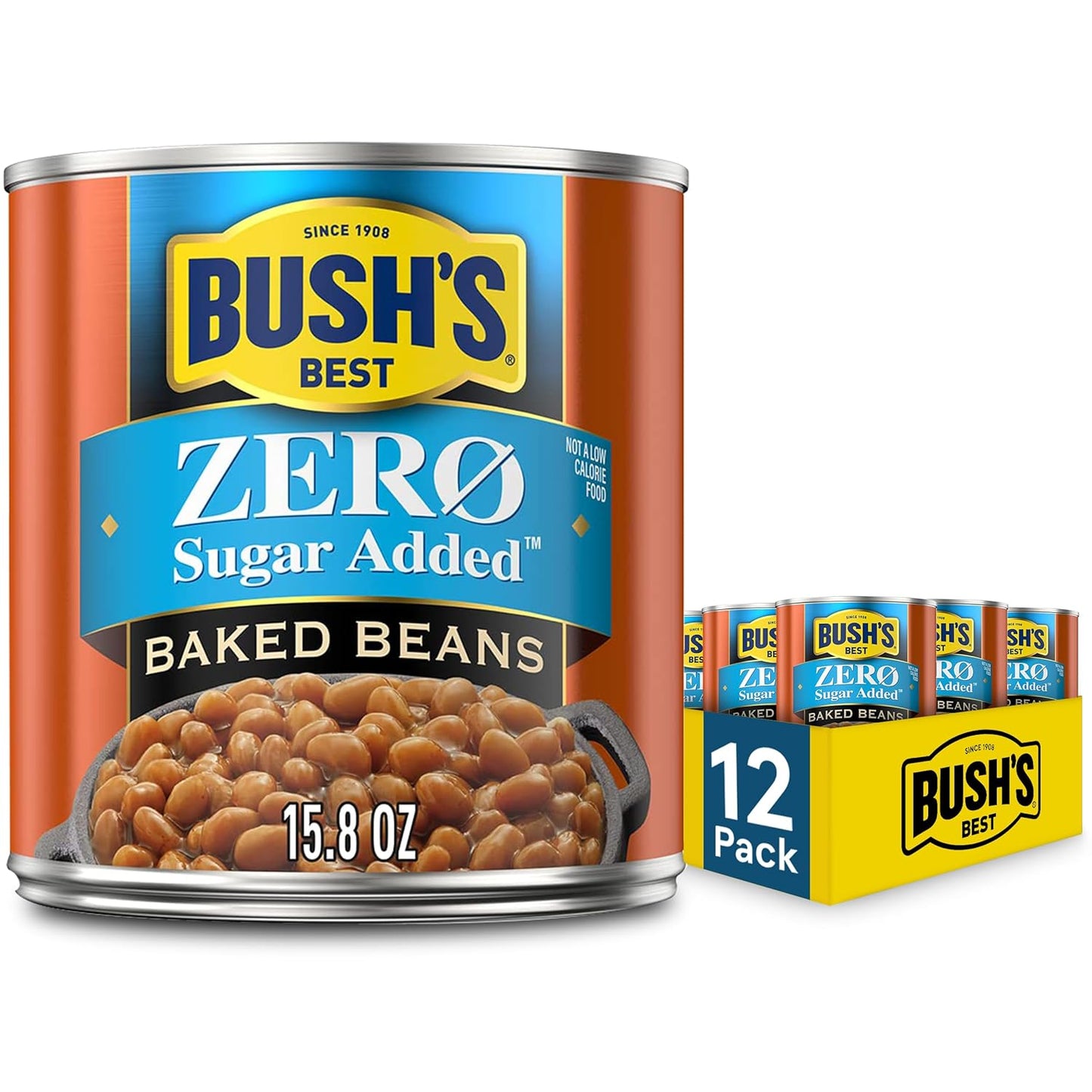 BUSH'S BEST 16 oz Canned Original Baked Beans