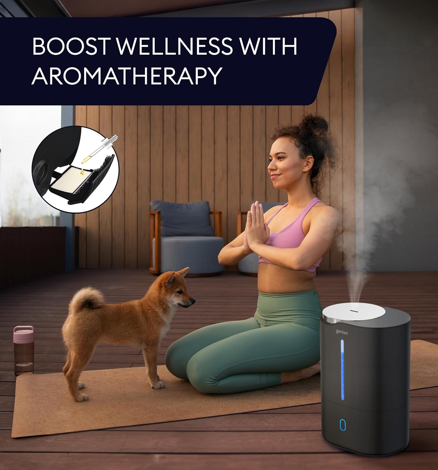 Huron Humidifier 6L Black