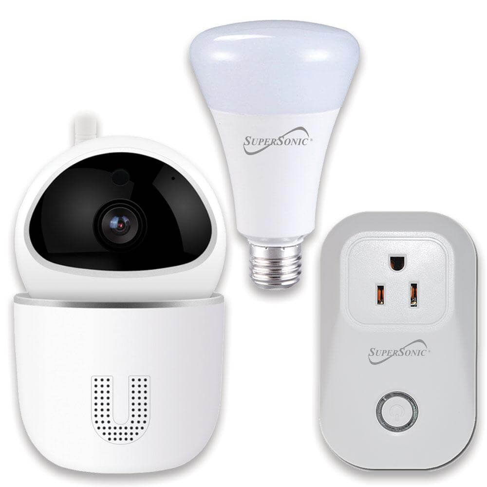 HD Camera, Plug, and Bulb