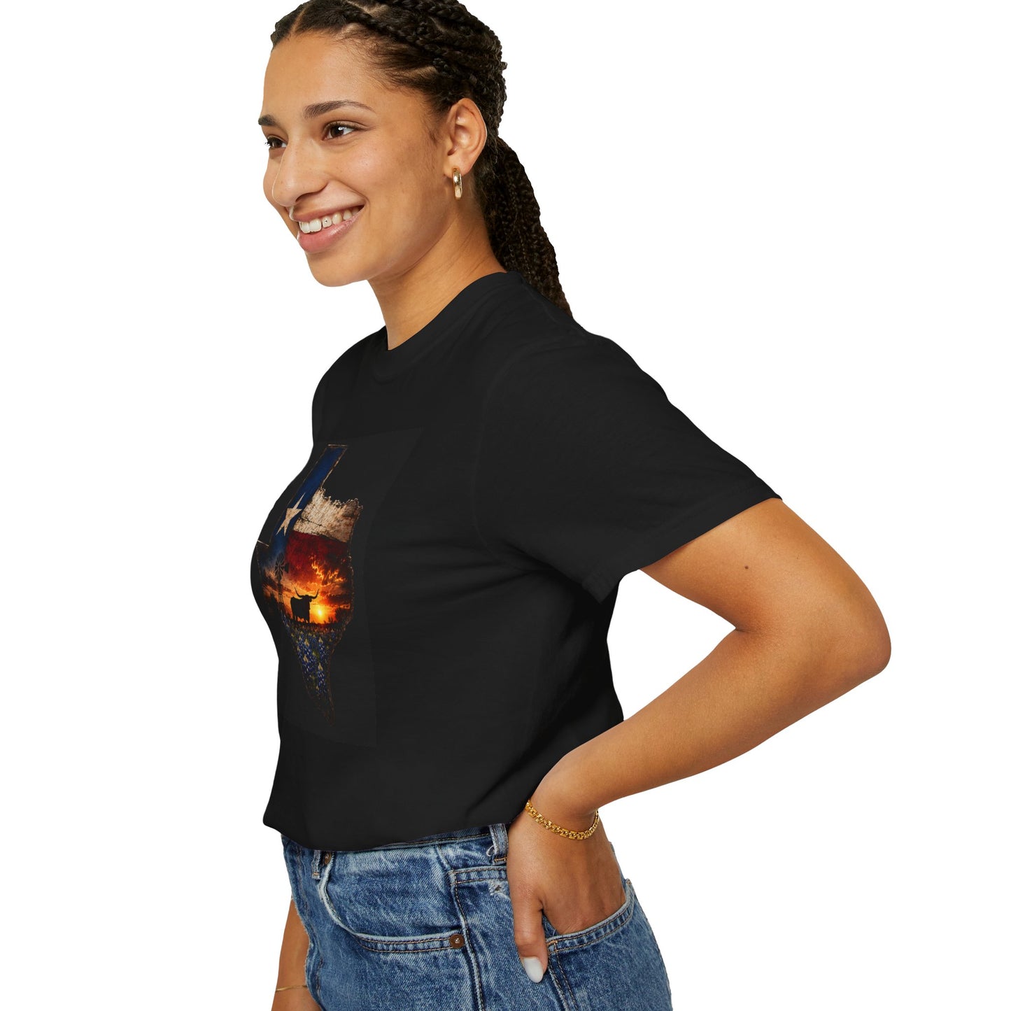 Sunset in Texas T-Shirt — Retro Texas Sunset Tee