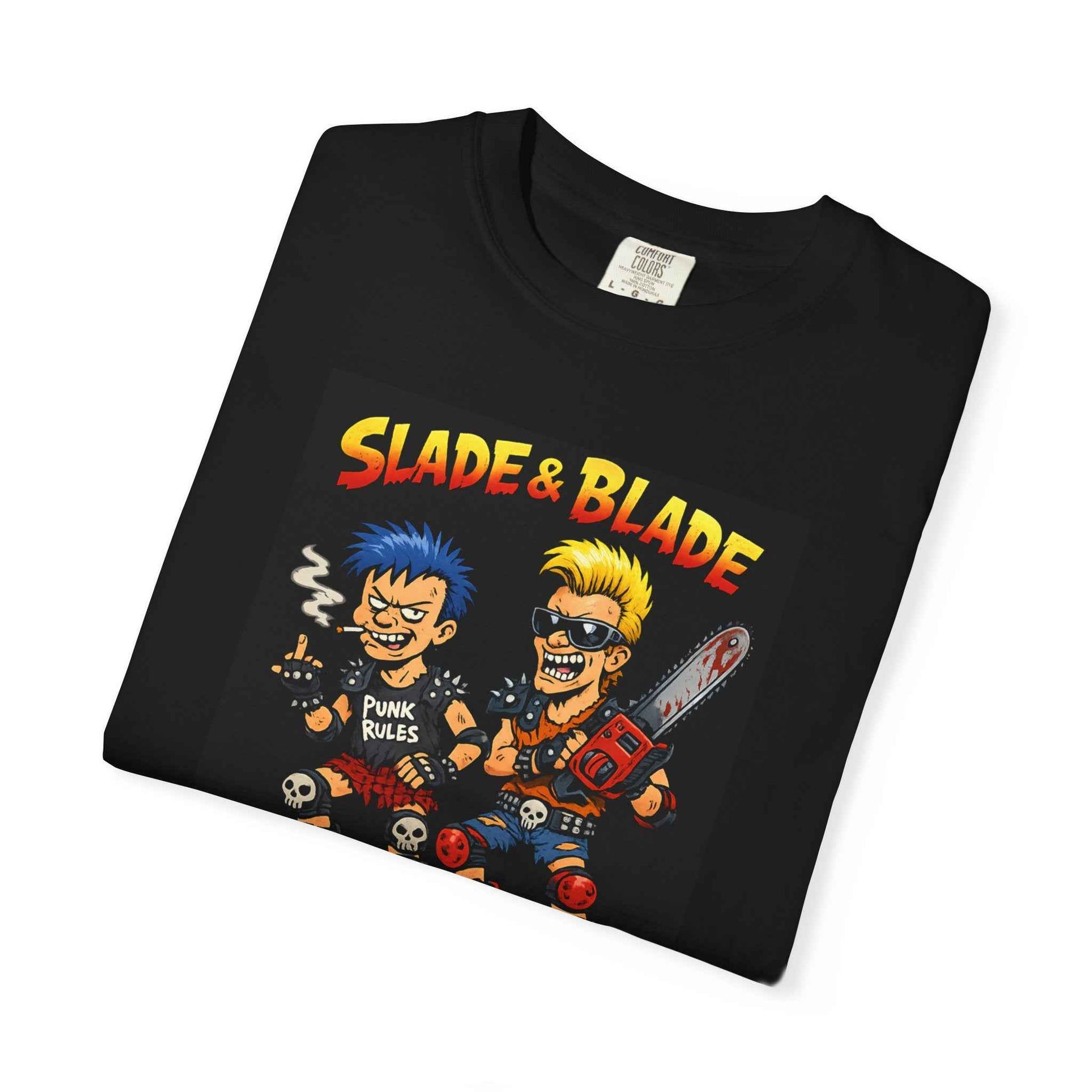 Slade & Blade Punk Rock T-Shirt