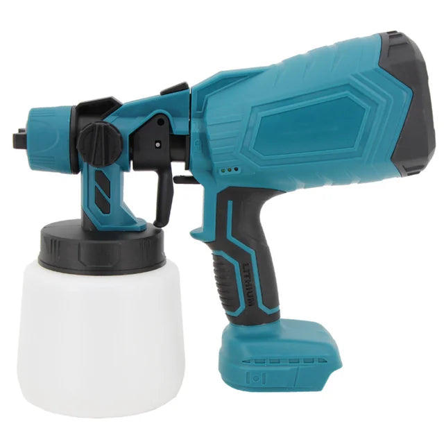 1000ML Electric Spray Gun High Power Cordless Paint Sprayer
