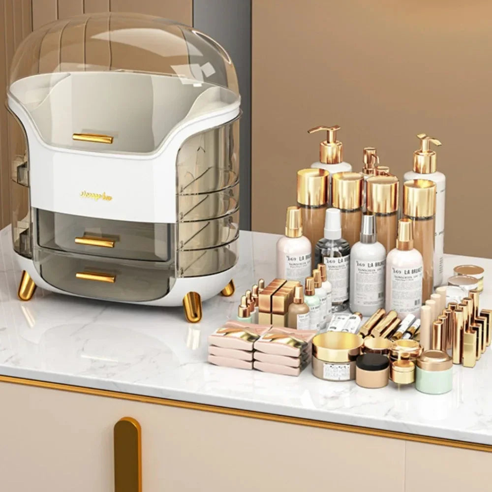 Multi-Functional Makeup Storage Box Multi-Layer Desktop