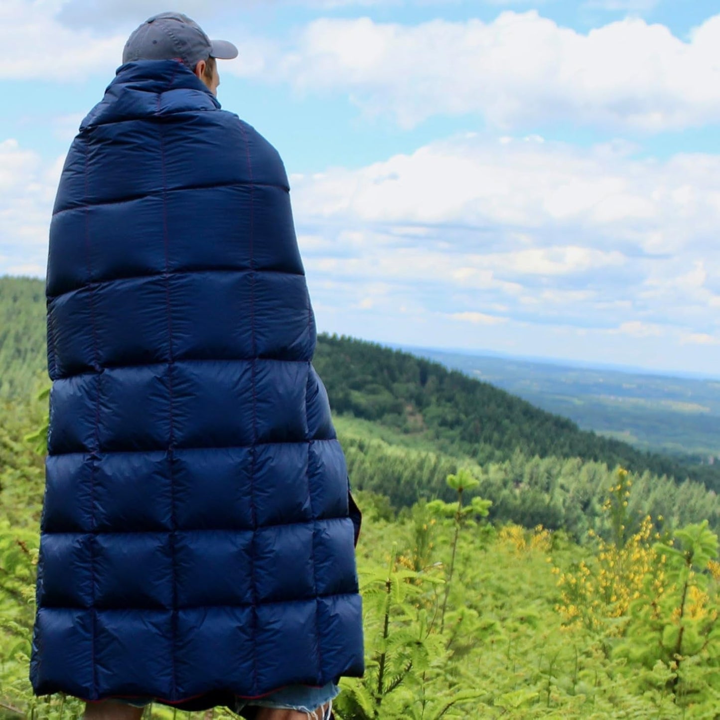 Down Camping Blanket - Outdoor Travel Quilt