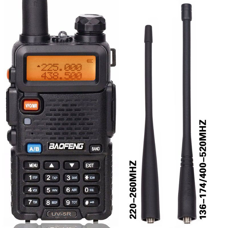 BaoFeng BF-UV5R Tri-Band Walkie Talkie