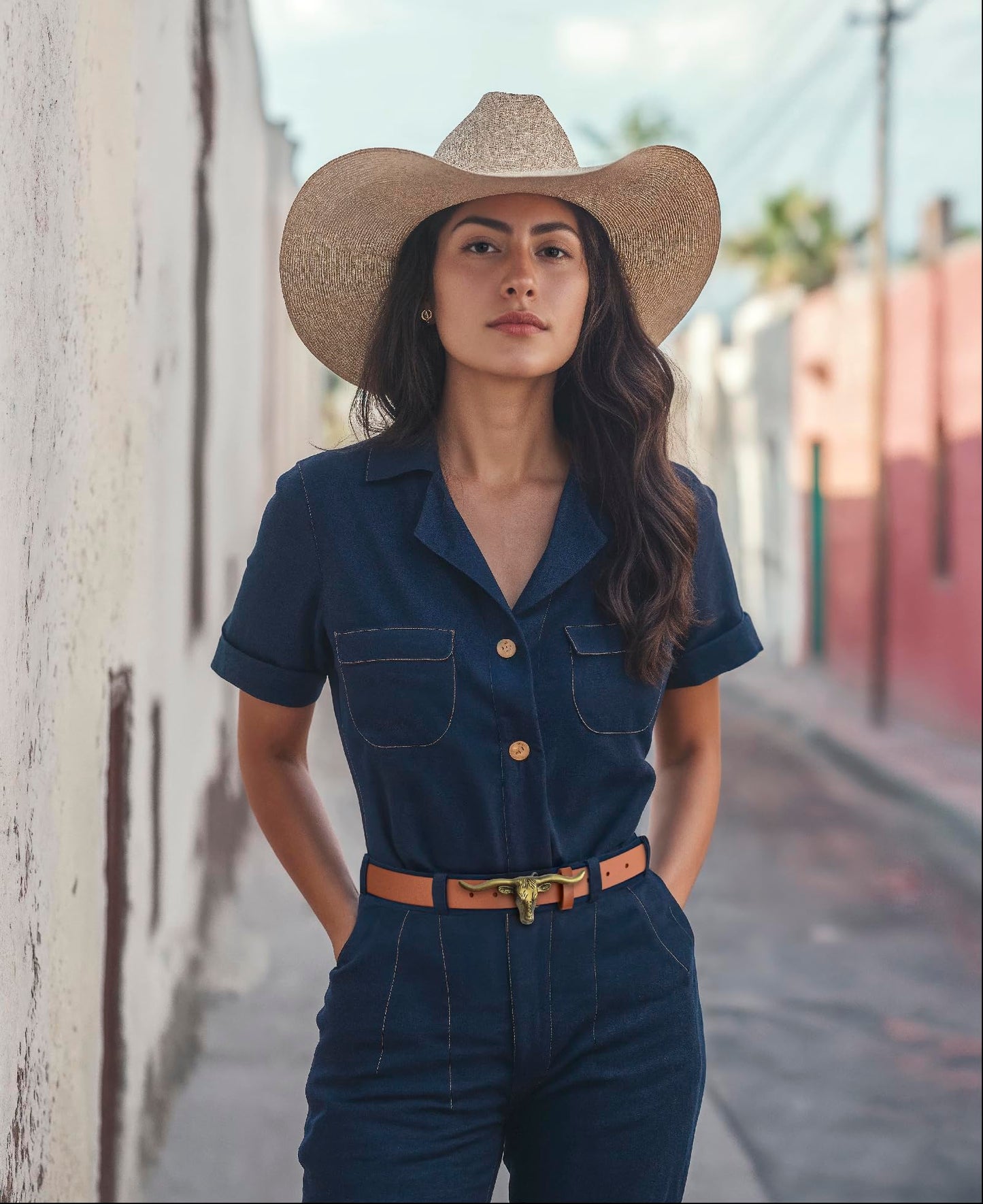 Signature Longhorn Western Belt