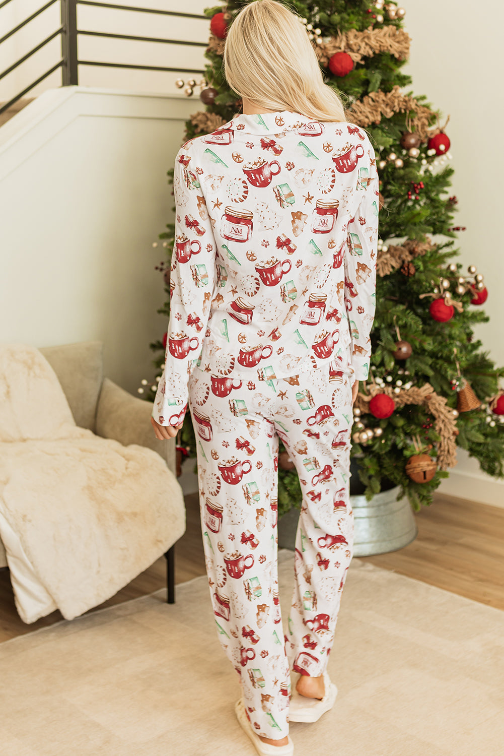 Paris Pants Pajama Set
