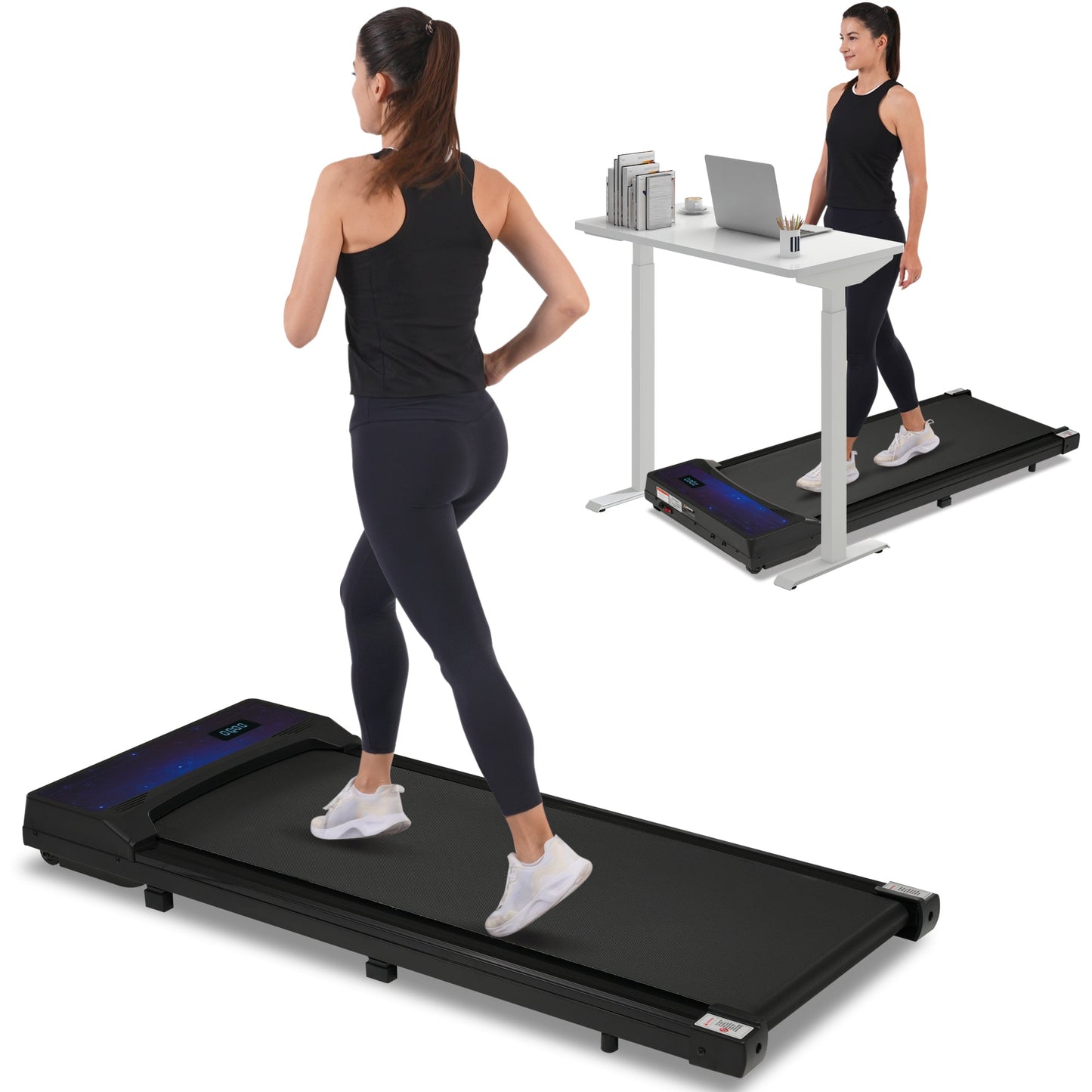 New 8.10 Walking Pad Under Home Desktop Treadmill -2.5HP