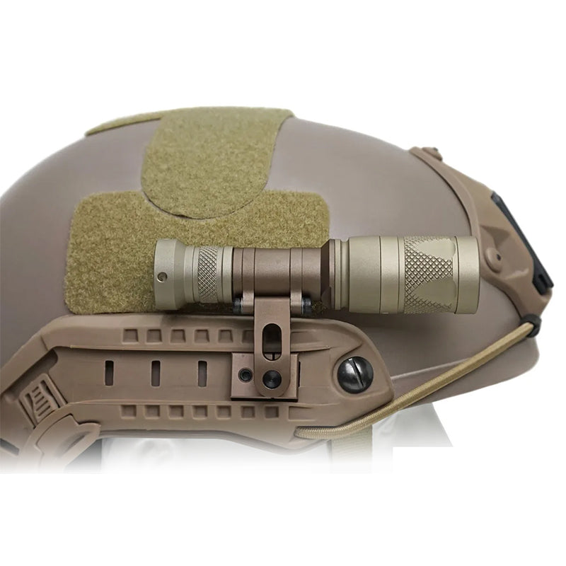 New SS M-AX tactical helmet headlamp stand. Rotating base for night vision flashlights