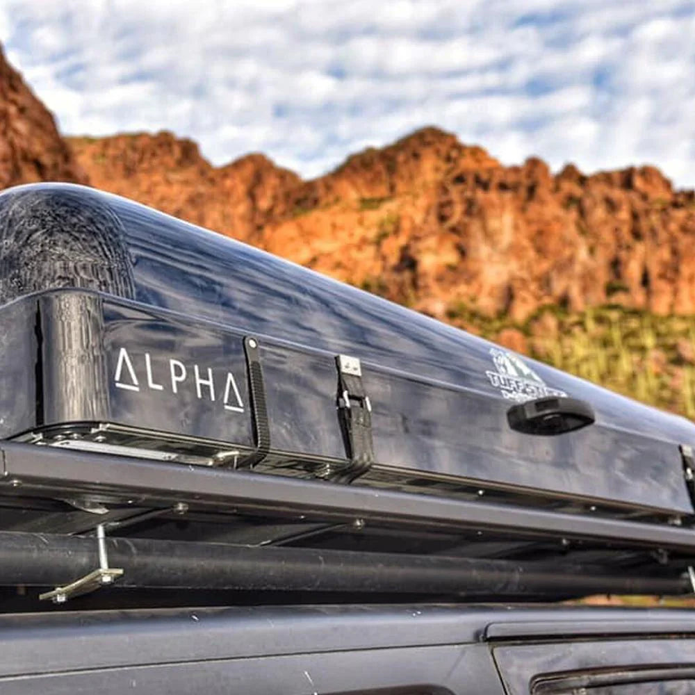 Alpha Hardshell Rooftop Tent – ABS – 2–3 Person – Black – All-Season Overland Shelter