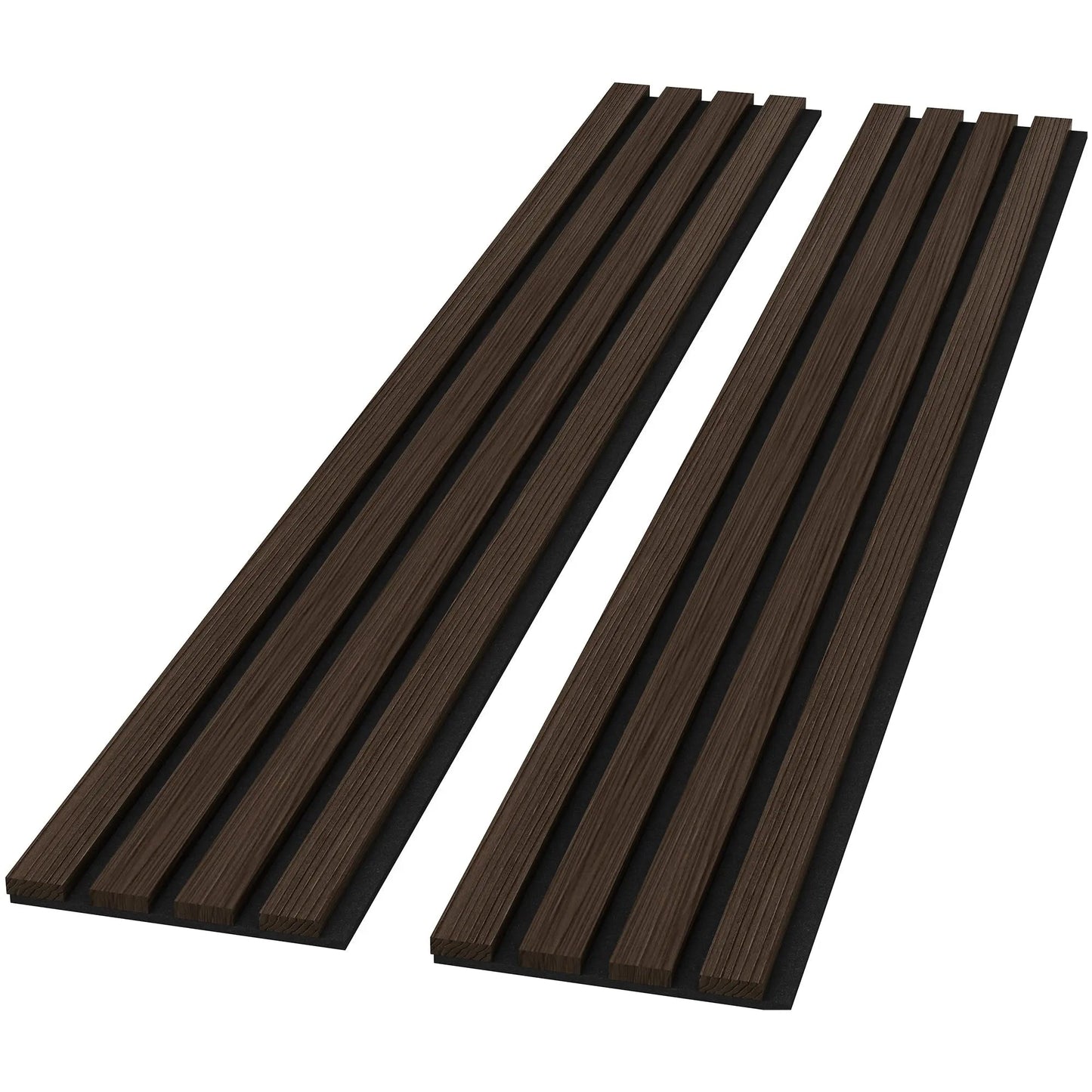 Solid Wood Acoustic Slat Wall Panels (Broad Strip)