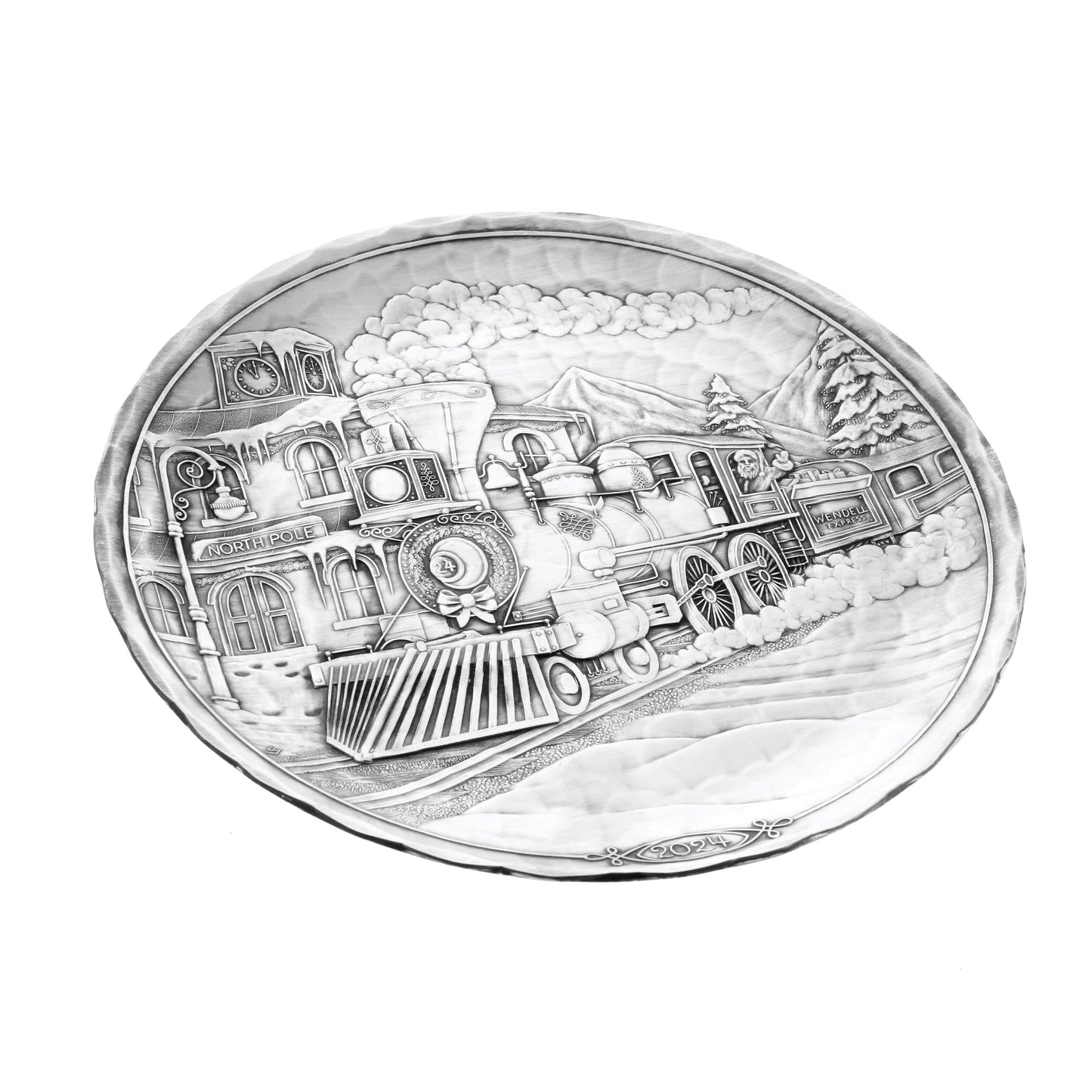 2024 Annual Plate- The Wendell Express (Pewter)