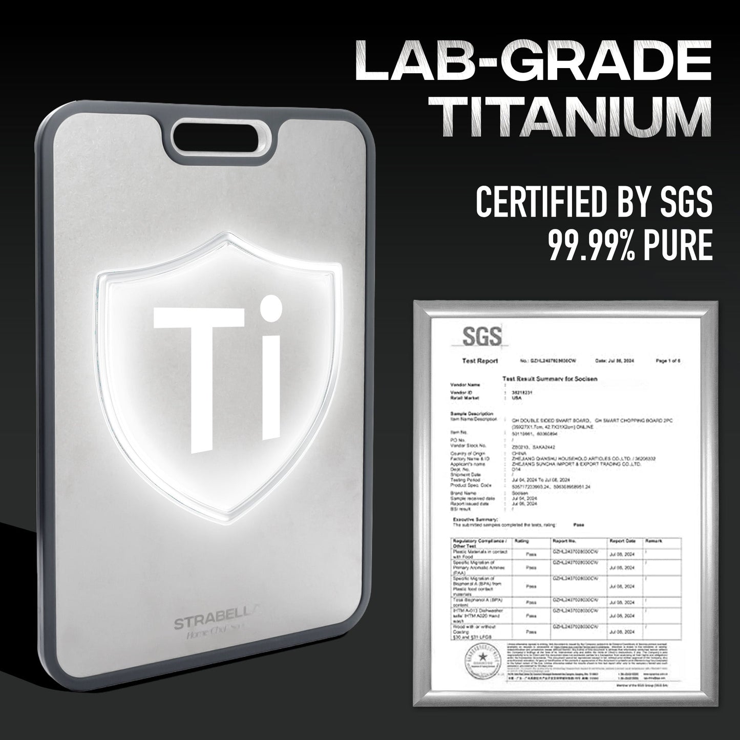 Titanium Cutting Board