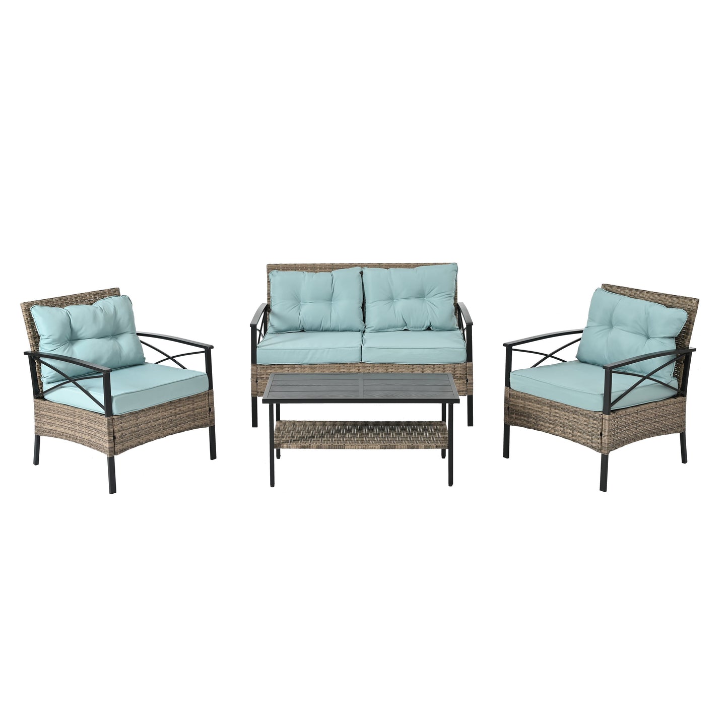 Patio Furniture, Outdoor Furniture, Seasonal PE Wicker Furniture