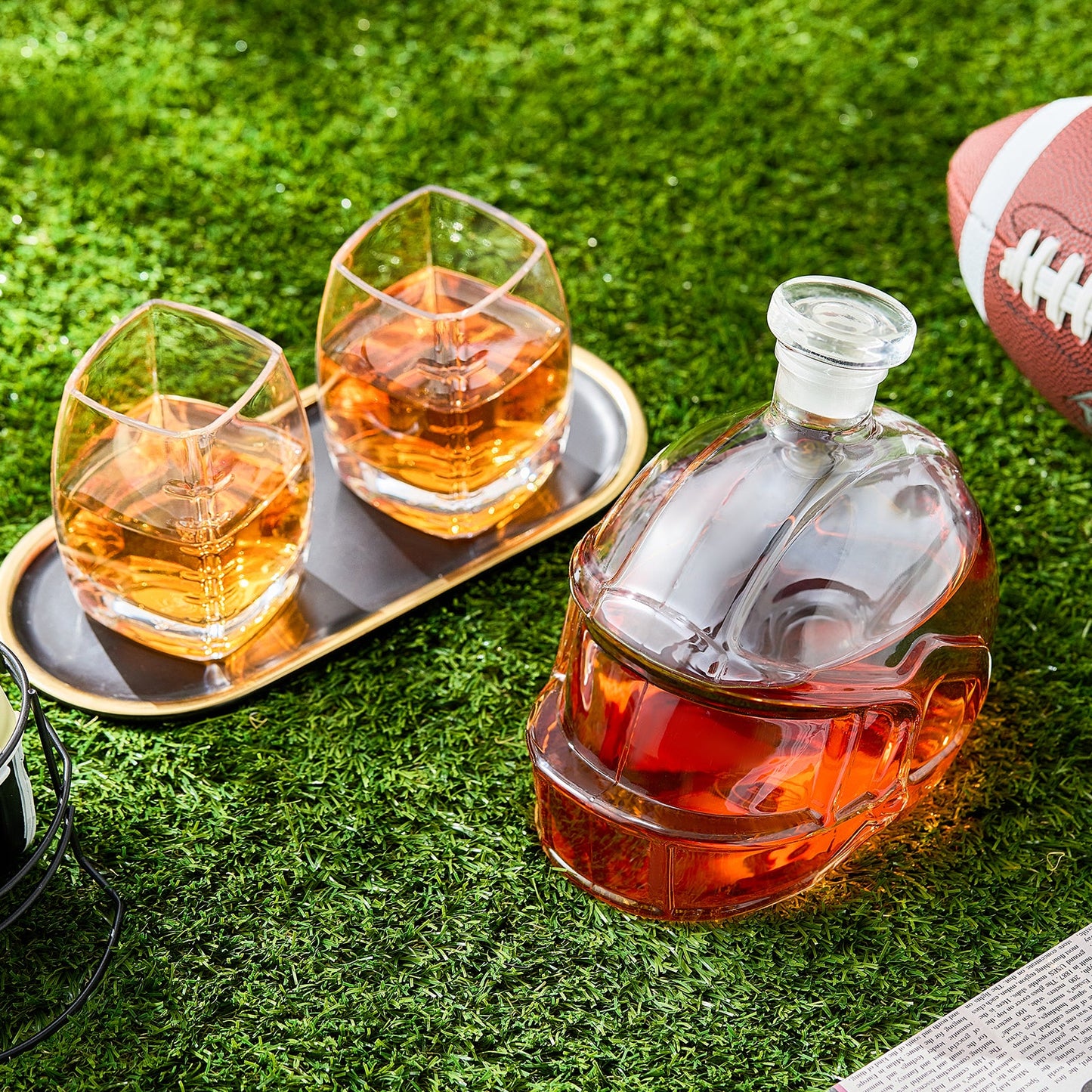 Football Whiskey Decanter – Elevate Your Game Day Experience