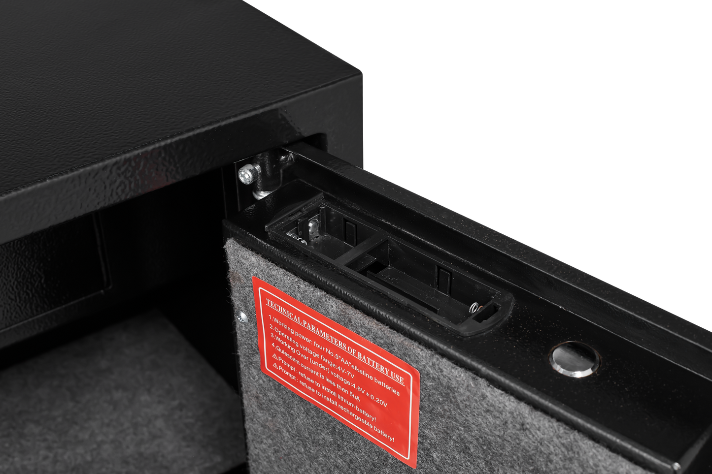 Biometric fingerprint Rifles with Magnetic induction light