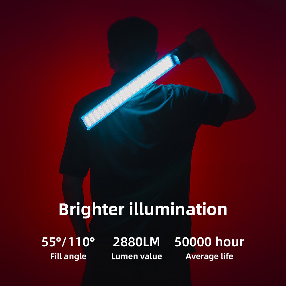 Yongnuo YN360 III YN360III Handheld 3200K-5500K RGB Colorful Ice Stick LED Video Light